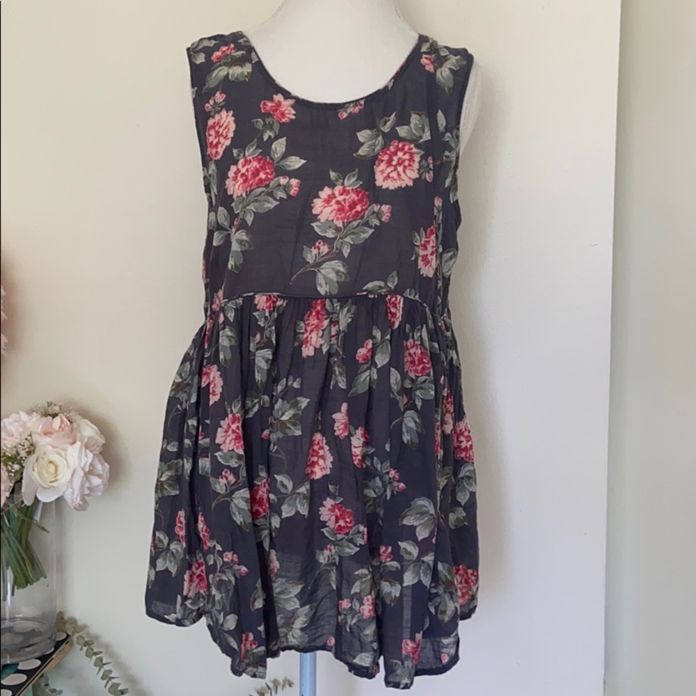 Urban Outfitter Kimchi Blue floral dress two piece